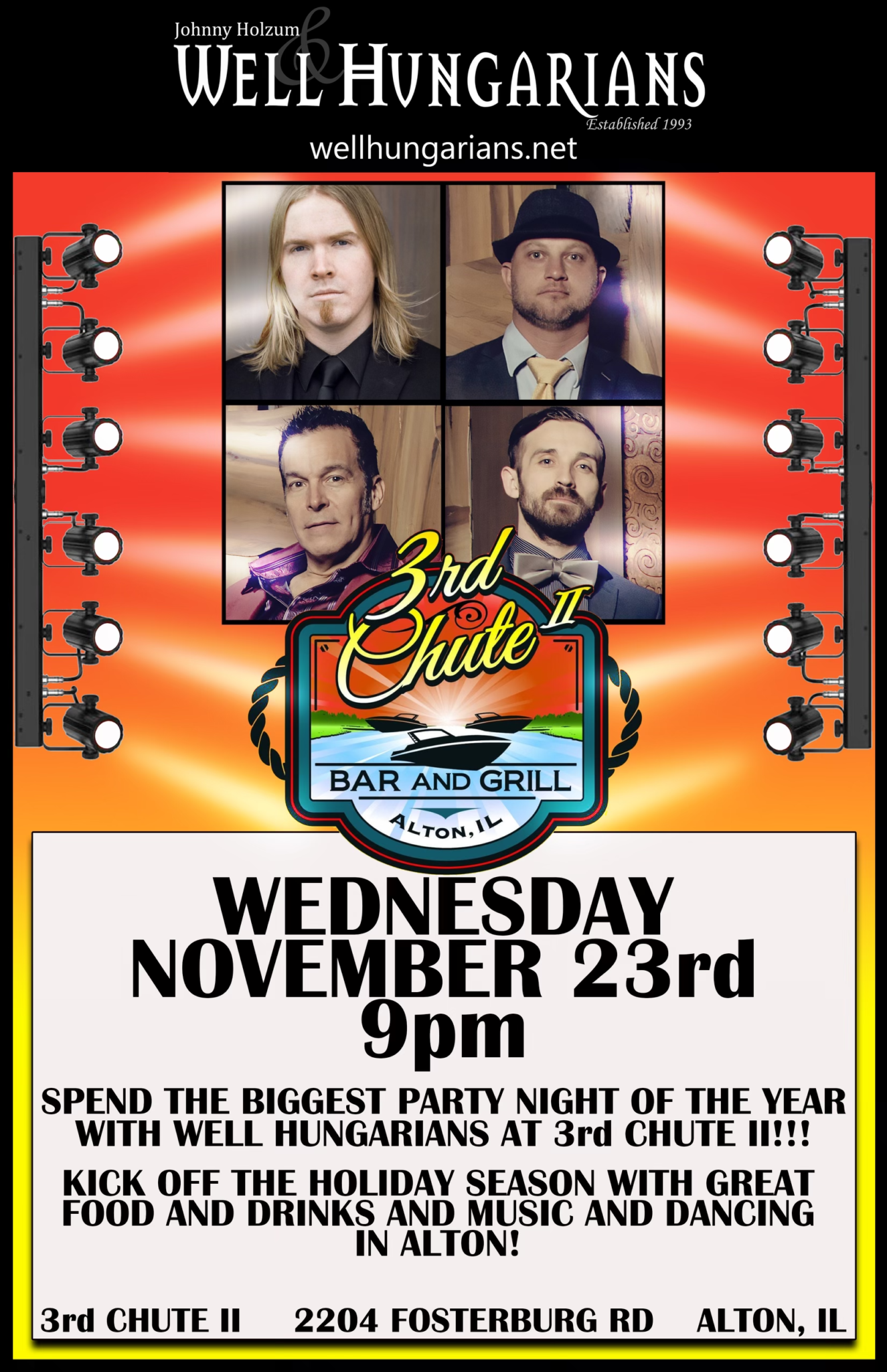 3rd Chute Bar & Grill II – Well Hungarians