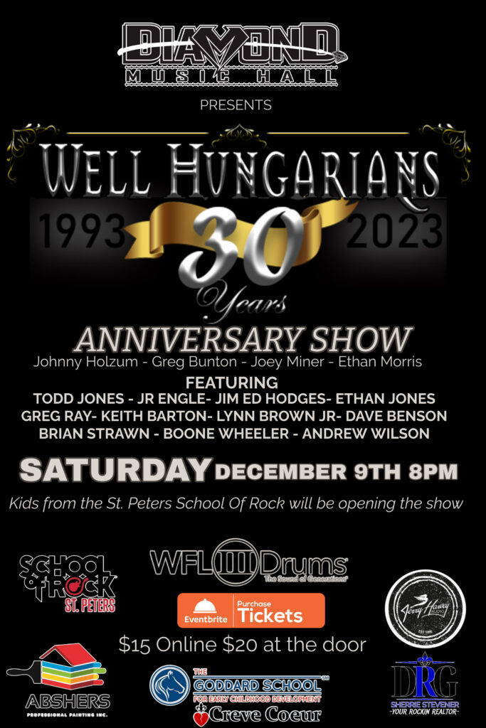 Well Hungarians 30th Anniversary Show